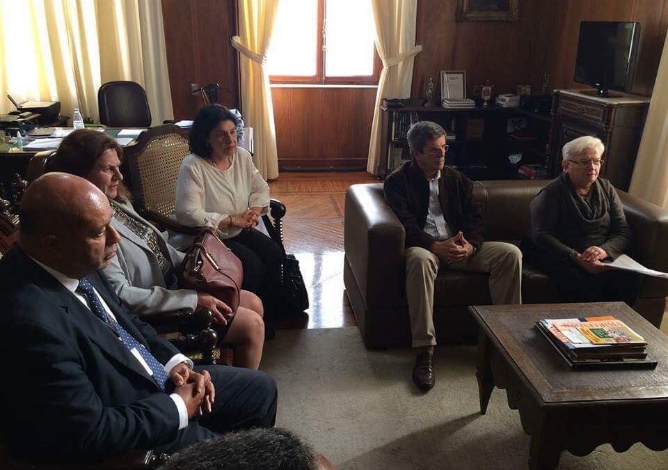 Erundina se reúne com Secretário Estadual de Justiça para debater Programa de Proteção à Crianças e Adolescentes Ameaçados de Morte, em São Paulo